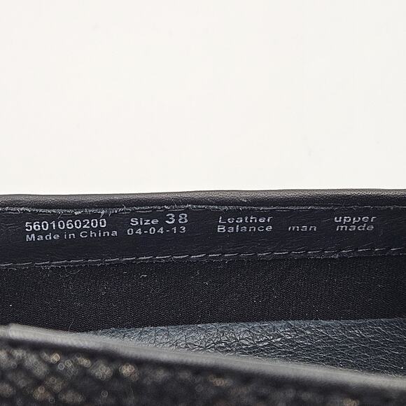 Dansko Olivia Snake Print Black/ Bronze Slip On Loafers US Sz 7.5-8, EUR Sz 38 - Picture 6 of 6